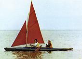 Kayak à voile