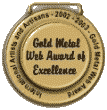 Gold Metal Web Award of Excellence