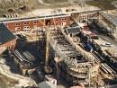 Le chantier de reconstruction