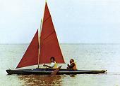 Kayak  voile