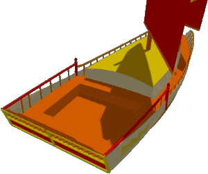 Jonque 10m80 - 3D
